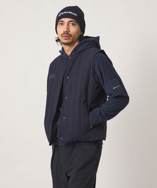 TaylorMade(テーラーメイド)の「【別注】<TaylorMade×UNITED ARROWS>キルティング ベスト(その他アウター・メンズ・ネイビー/オリーブ/オフホワイト・L/XL/M)」の3枚目の写真