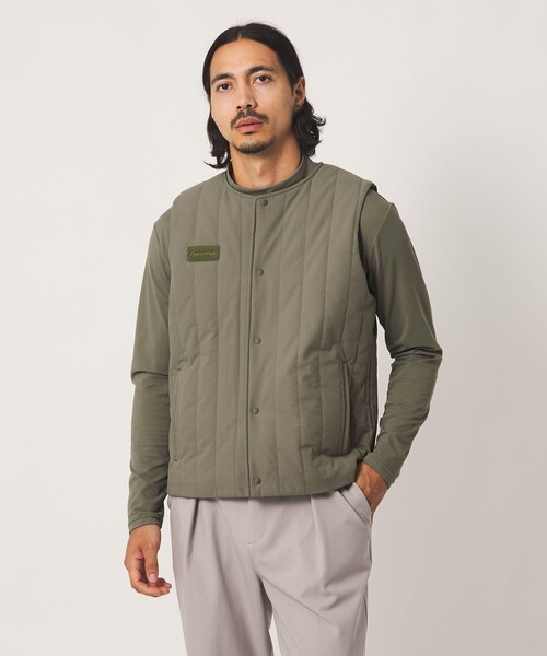 TaylorMade(テーラーメイド)の「【別注】<TaylorMade×UNITED ARROWS>キルティング ベスト(その他アウター・メンズ・ネイビー/オリーブ/オフホワイト・L/XL/M)」の4枚目の写真