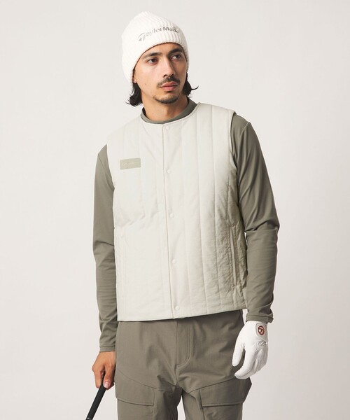 TaylorMade(テーラーメイド)の「【別注】<TaylorMade×UNITED ARROWS>キルティング ベスト(その他アウター・メンズ・ネイビー/オリーブ/オフホワイト・L/XL/M)」の18枚目の写真