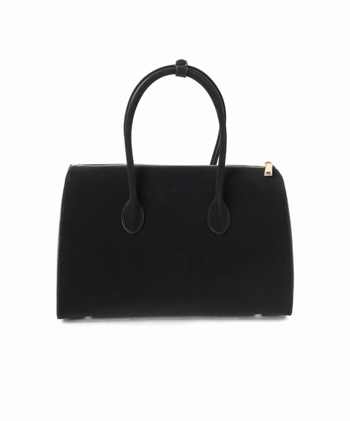 Spick & Span(スピックアンドスパン)の「Maison de Z/ メゾン ド ゼット スエードボストンBAG(ボストンバッグ・レディース・ブラウン/ブラック・FREE)」の9枚目の写真