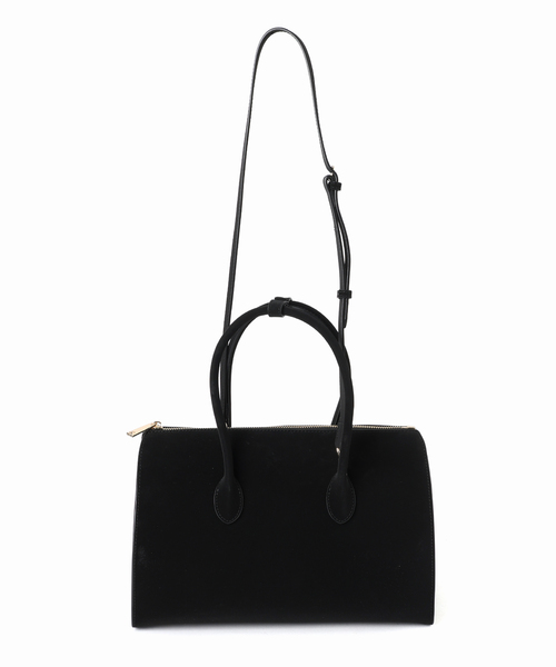 Spick & Span(スピックアンドスパン)の「Maison de Z/ メゾン ド ゼット スエードボストンBAG(ボストンバッグ・レディース・ブラウン/ブラック・FREE)」の16枚目の写真