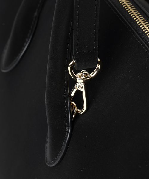 Spick & Span(スピックアンドスパン)の「Maison de Z/ メゾン ド ゼット スエードボストンBAG(ボストンバッグ・レディース・ブラウン/ブラック・FREE)」の17枚目の写真