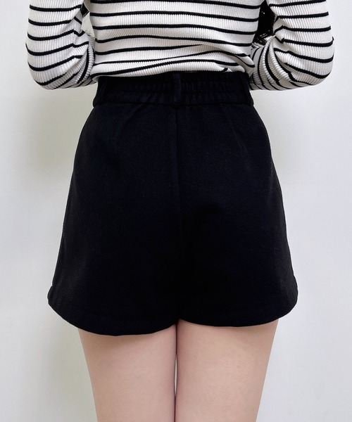INGNI（イング）の「フェイクウールラメショートパンツ（その他パンツ・レディース・チャコールグレー/ブラック/ブラック系その他6/アイボリー系3・FREE）」の8枚目の写真