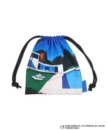 COMMON BASE（コモンベース）の「DRAWSTRING BAG | HIROSHI NAGAI × HELO KITTY（エコバッグ/サブバッグ）」
