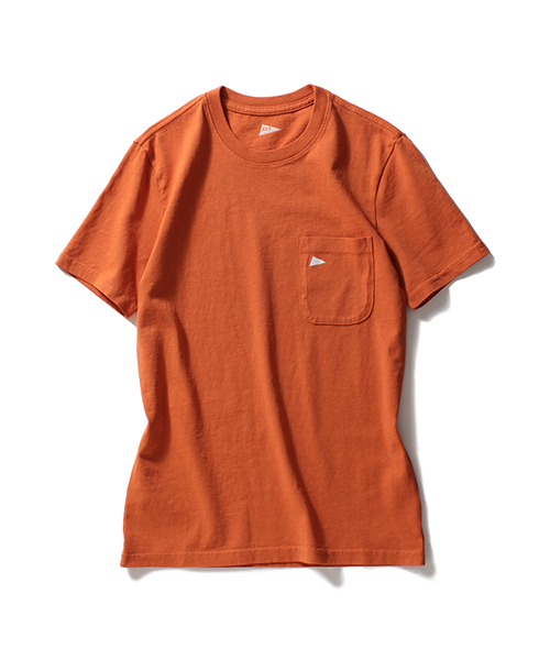Pilgrim Surf Supply(ピルグリムサーフサプライ)の「Pilgrim Surf+Supply / Pennant Pocket Tee shirt(Tシャツ/カットソー・レディース・ホワイト/オレンジ/ネイビー・XX-SMALL)」の3枚目の写真