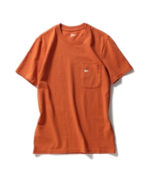 Pilgrim Surf Supply(ピルグリムサーフサプライ)の「Pilgrim Surf+Supply / Pennant Pocket Tee shirt(Tシャツ/カットソー・レディース・ホワイト/オレンジ/ネイビー・XX-SMALL)」の11枚目の写真