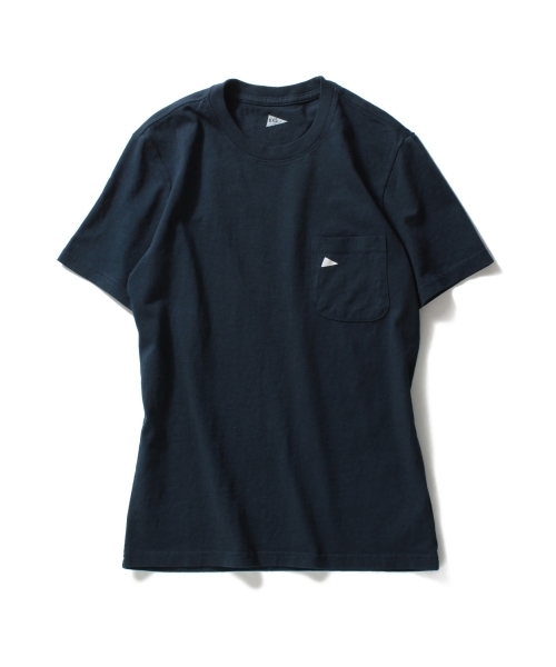 Pilgrim Surf Supply(ピルグリムサーフサプライ)の「Pilgrim Surf+Supply / Pennant Pocket Tee shirt(Tシャツ/カットソー・レディース・ホワイト/オレンジ/ネイビー・XX-SMALL)」の12枚目の写真
