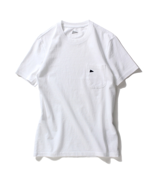 Pilgrim Surf Supply(ピルグリムサーフサプライ)の「Pilgrim Surf+Supply / Pennant Pocket Tee shirt(Tシャツ/カットソー・レディース・ホワイト/オレンジ/ネイビー・XX-SMALL)」の13枚目の写真