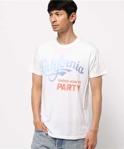JUNK FOOD(ジャンクフード)の「California Knows How to Party/ Tシャツ(Tシャツ/カットソー・メンズ・ホワイト・SMALL)」の1枚目の写真