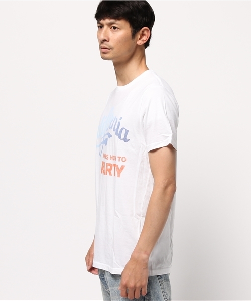 JUNK FOOD(ジャンクフード)の「California Knows How to Party/ Tシャツ(Tシャツ/カットソー・メンズ・ホワイト・SMALL)」の2枚目の写真