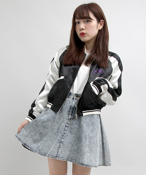 PUNYUS（プニュズ）の「アマゾネススカジャン（ブルゾン）」 - WEAR