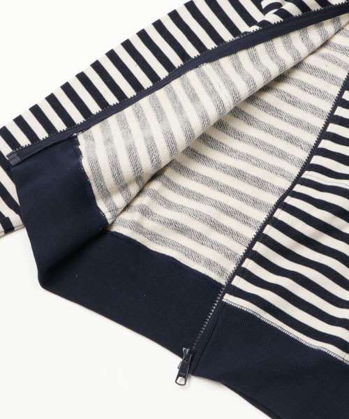 BOOFOOWOO（ブーフーウー）の「ジップアップパーカー（パーカー・キッズ・ネイビー/ブラック/ピンク・140/150）」の8枚目の写真