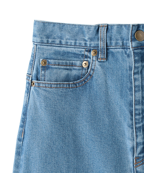 House_Commune（ハウスコミューン）の「HOUSE_COMMUNE デニムパンツ（デニムパンツ・レディース・ブルー・38/36）」の13枚目の写真