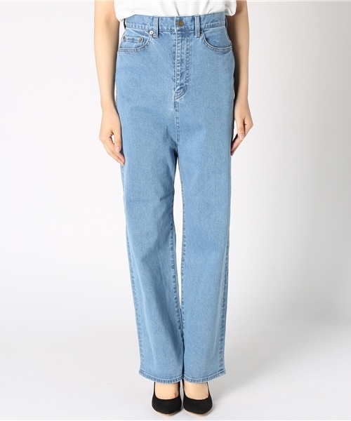 House_Commune（ハウスコミューン）の「HOUSE_COMMUNE デニムパンツ（デニムパンツ・レディース・ブルー・38/36）」の2枚目の写真