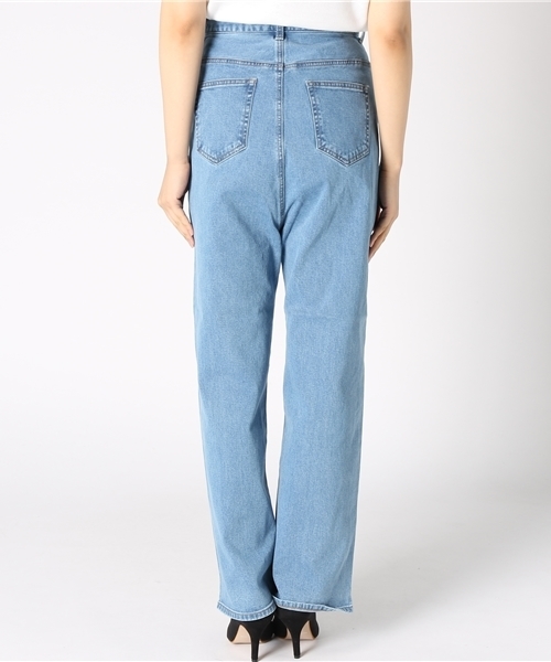 House_Commune（ハウスコミューン）の「HOUSE_COMMUNE デニムパンツ（デニムパンツ・レディース・ブルー・38/36）」の4枚目の写真