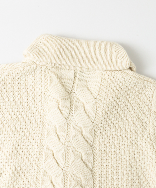 URBAN RESEARCH(アーバンリサーチ)の「UR 3Gショールカーディガン(カーディガン/ボレロ・メンズ・ネイビー/オフホワイト・LARGE/MEDIUM)」の8枚目の写真