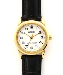 CASIO | CASIO カシオ クォーツ べーシック アナログ レザーバンド LTP-V001GL-1B LTP-V001GL-7B(アナログ腕時計)