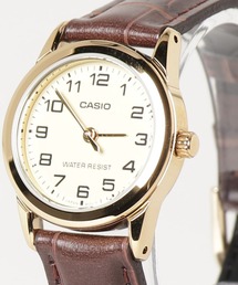 CASIO（カシオ）の「カシオ CASIO/ クォーツ べーシック アナログ レザーバンド 日常生活防水 ラウンドフェイス 腕時計 /// LTPレザーシリーズ（アナログ腕時計・レディース）」