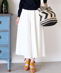 N.（N. Natural Beauty Basic） | ◆ハイウエストタックガウチョパンツ(その他パンツ)