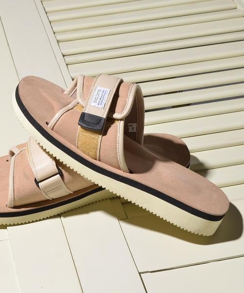 suicoke(スイコック)の「SUICOKE×SHIPS JET BLUE: PADRI エクセーヌストラップサンダル◇(サンダル・メンズ・ベージュ/ブラック・9/7/10/8)」の5枚目の写真