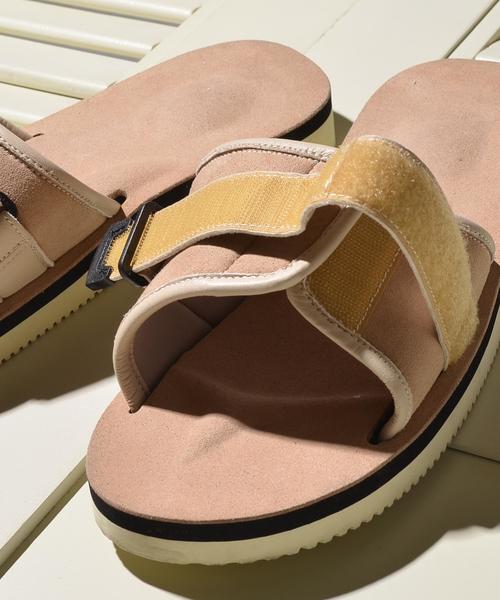 suicoke(スイコック)の「SUICOKE×SHIPS JET BLUE: PADRI エクセーヌストラップサンダル◇(サンダル・メンズ・ベージュ/ブラック・9/7/10/8)」の6枚目の写真