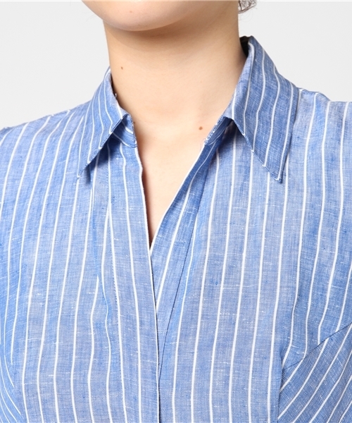 BROOKS BROTHERS（ブルックスブラザーズ）の「リネン ストライプ