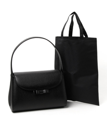 form forma（フォルムフォルマ）の「【お受験】リボン付き牛革バッグ《撥水加工付》/学校行事/七五三/お宮参り/卒入学式/ママバッグ（ハンドバッグ）」