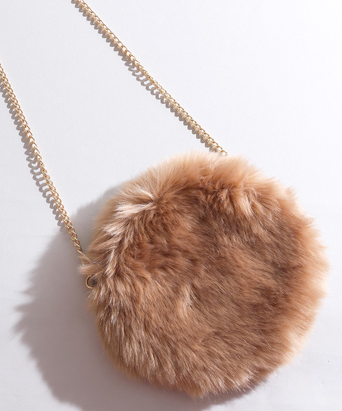 WEGO（ウィゴー）の「WEGO/サークルファーミニショルダーバッグ（ショルダーバッグ・レディース・ホワイト/ブラック/ダークグリーン/ベージュ/パープル/ブラウン/グレー/レッド/サックスブルー/ピンク/ブルー/マスタード/その他1/その他2/その他3/ライトパープル/ピンク系その他/ライトピンク/ワイン・FREE）」の6枚目の写真