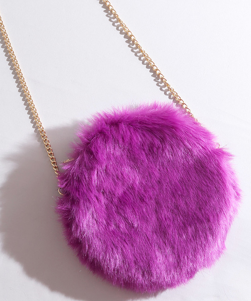 WEGO（ウィゴー）の「WEGO/サークルファーミニショルダーバッグ（ショルダーバッグ・レディース・ホワイト/ブラック/ダークグリーン/ベージュ/パープル/ブラウン/グレー/レッド/サックスブルー/ピンク/ブルー/マスタード/その他1/その他2/その他3/ライトパープル/ピンク系その他/ライトピンク/ワイン・FREE）」の10枚目の写真