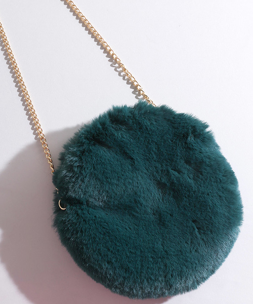 WEGO（ウィゴー）の「WEGO/サークルファーミニショルダーバッグ（ショルダーバッグ・レディース・ホワイト/ブラック/ダークグリーン/ベージュ/パープル/ブラウン/グレー/レッド/サックスブルー/ピンク/ブルー/マスタード/その他1/その他2/その他3/ライトパープル/ピンク系その他/ライトピンク/ワイン・FREE）」の7枚目の写真