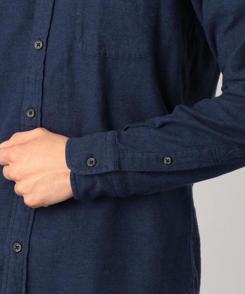 green label relaxing(グリーンレーベルリラクシング)の「SC 30/- ビエラ ボタンダウンシャツ ◆(シャツ/ブラウス・メンズ・ネイビー/ライトブルー/ホワイト/オリーブ・X-LARGE/SMALL/MEDIUM/XX-LARGE/LARGE/X-SMALL)」の12枚目の写真