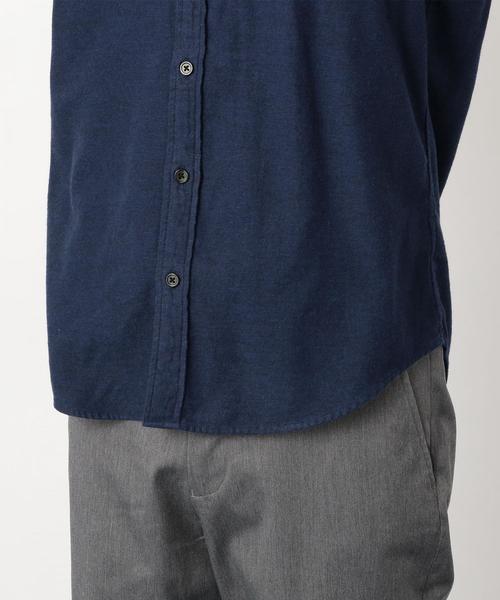 green label relaxing(グリーンレーベルリラクシング)の「SC 30/- ビエラ ボタンダウンシャツ ◆(シャツ/ブラウス・メンズ・ネイビー/ライトブルー/ホワイト/オリーブ・X-LARGE/SMALL/MEDIUM/XX-LARGE/LARGE/X-SMALL)」の13枚目の写真