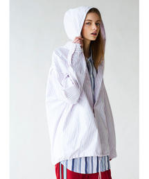 MONKEY TIME | ＜monkey time＞ OX ST OVERSIZED HOOD SHIRT/シャツ(シャツ/ブラウス)