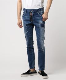 DSQUARED2 | Pants 5 Pockts /Skater jean /Square patch light wash /0182(デニムパンツ)