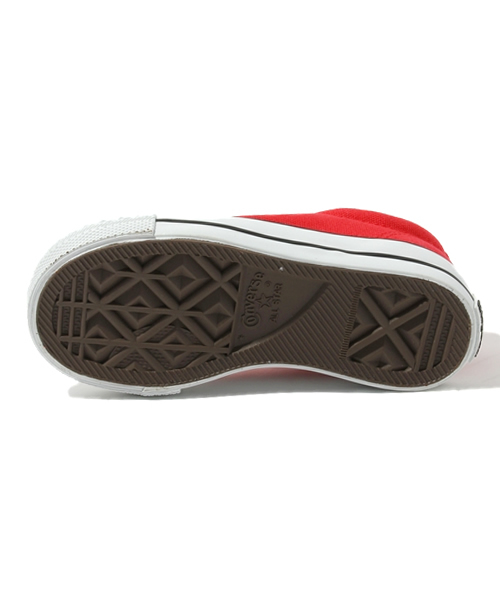 CONVERSE（コンバース）の「2013 コンバース ベビー キッズ オールスター スリッポン CON CD AS SP OX WT（スニーカー・キッズ・ホワイト/ブラック/レッド・15cm/16cm）」の5枚目の写真