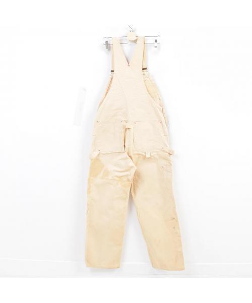 ブランド古着】生成りオーバーオール（サロペット