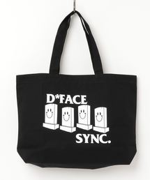 Sync.（スィンク）の「Sync.【D*FACE】TOTE BAG "SMILE THOMBSTONE"（トートバッグ）」