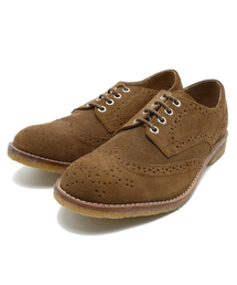 coen | スエードメダリオンプレーントゥシューズ(ドレスシューズ)