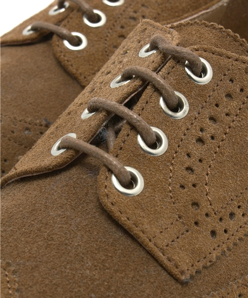 coen（コーエン）の「スエードメダリオンプレーントゥシューズ（ドレスシューズ・メンズ・ダークブラウン/ネイビー/ベージュ・SMALL/MEDIUM/LARGE/X-LARGE）」の8枚目の写真