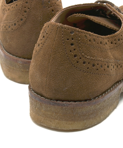 coen（コーエン）の「スエードメダリオンプレーントゥシューズ（ドレスシューズ・メンズ・ダークブラウン/ネイビー/ベージュ・SMALL/MEDIUM/LARGE/X-LARGE）」の9枚目の写真