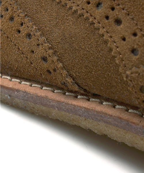 coen（コーエン）の「スエードメダリオンプレーントゥシューズ（ドレスシューズ・メンズ・ダークブラウン/ネイビー/ベージュ・SMALL/MEDIUM/LARGE/X-LARGE）」の10枚目の写真