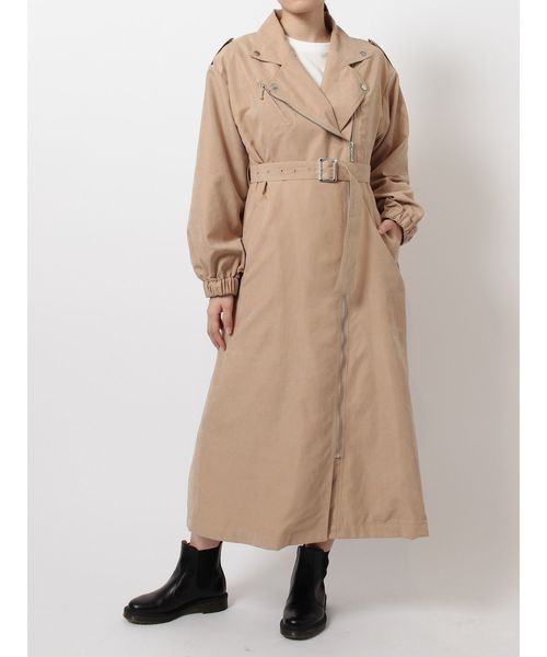 jouetie（ジュエティ）の「ライダース2WAYワンピース（ワンピース・レディース・ブラック/ベージュ/その他1/その他2/ブルー・MEDIUM）」の15枚目の写真