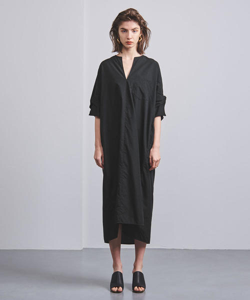 TICCA ティッカ ドット ツイストスリーブ ワンピース ユナイテッドアローズ UNITED ARROWS(ユナイテッドアローズ)の「<TICCA(ティッカ