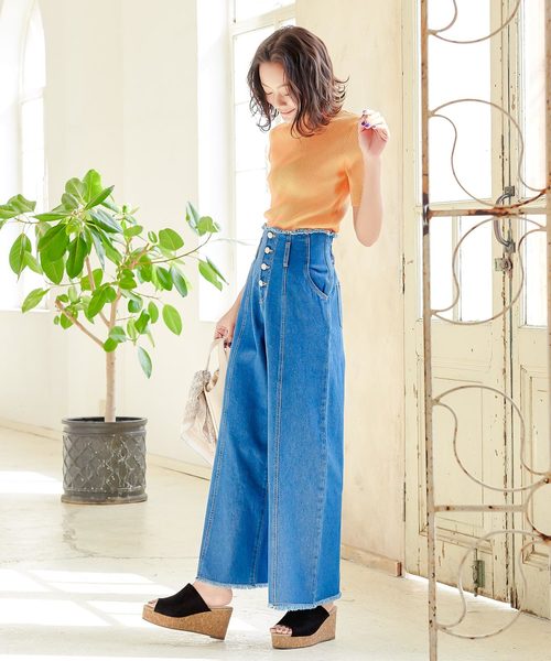 KOBE LETTUCE(コウベレタス)の「厚底コルク風ウェッジソールサボサンダル(サンダル・レディース・ホワイト/ブラック/ゴールド/ベージュ系その他/ゴールド系その他/ブラウン・LL/S/M/L)」の11枚目の写真