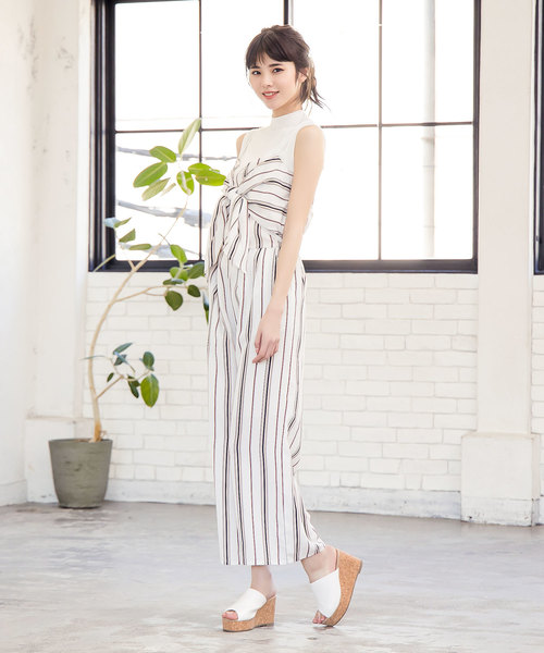 KOBE LETTUCE(コウベレタス)の「厚底コルク風ウェッジソールサボサンダル(サンダル・レディース・ホワイト/ブラック/ゴールド/ベージュ系その他/ゴールド系その他/ブラウン・LL/S/M/L)」の16枚目の写真