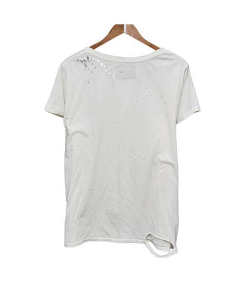 ブランド古着】ダメージ加工プリント半袖Tシャツ（Tシャツ