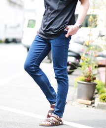 OUTDOOR　ストレッチデニムスキニーパンツ
