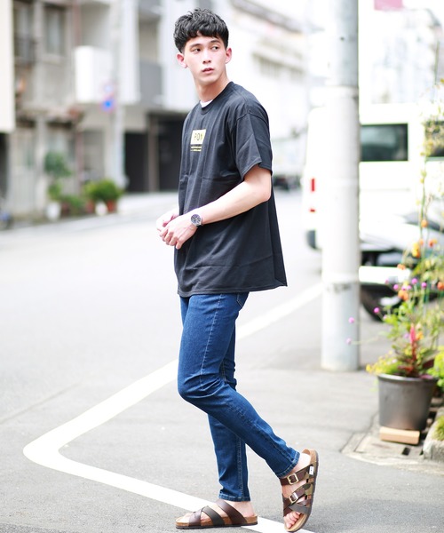 OUTDOOR PRODUCTS(アウトドアプロダクツ)の「OUTDOOR ストレッチデニムスキニーパンツ(デニムパンツ・メンズ・ライトブルー/ネイビー/インディゴブルー/ブルー系その他・85/88/91/76/79/82)」の11枚目の写真