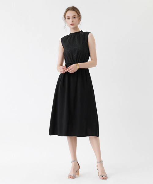 titivate(ティティベイト)の「レースドッキングワンピース(ワンピース・レディース・オフホワイト/ブラック・S/M/L)」の13枚目の写真