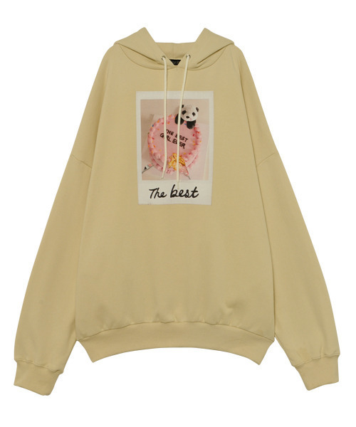 Candy Stripper（キャンディストリッパー）の「THE BEST HOODIE（パーカー・レディース・ブラック/レッド/イエロー・2）」の3枚目の写真